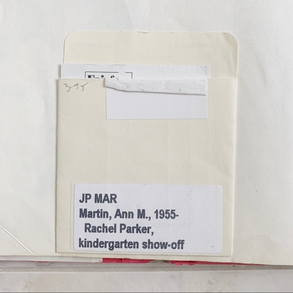 Rachel Parker, Kindergarten Show-Off by Ann Martin - Picture 6 of 6